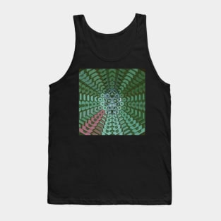 Electroluminated Skull Radiate - Watermelon Tank Top